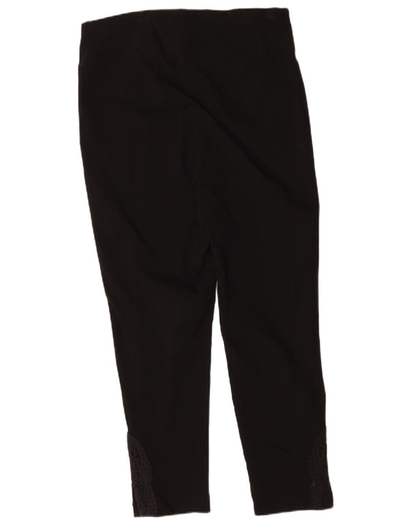 Marks & Spencer Pantalon court autographe pour femme UK 16 Large W32 L25 Noir