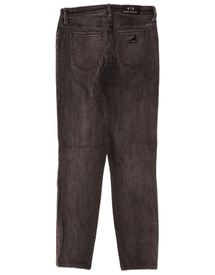 Armani Exchange Jean Super Skinny W25 L26 Gris Femme
