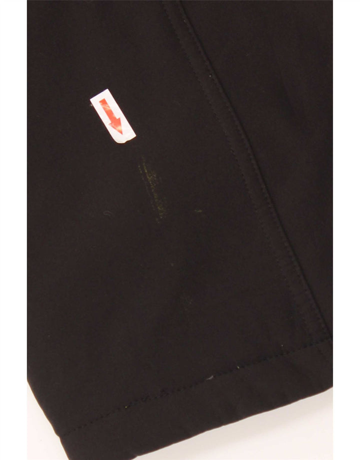 Regatta Veste coupe-vent à capuche pour homme UK 40 Large Noir Polyester