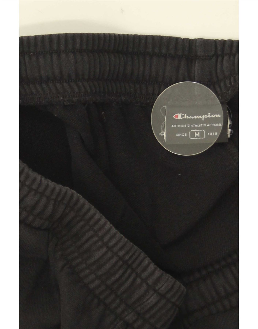 Champion Pantalon De Survêtement Homme Noir Moyen Coton Colorblock