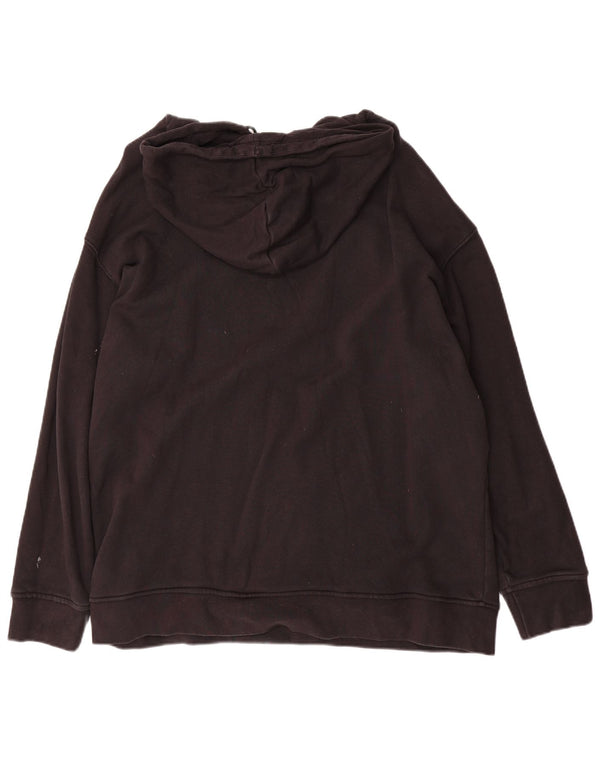 Adidas Pull à capuche graphique pour homme 2XL en coton noir