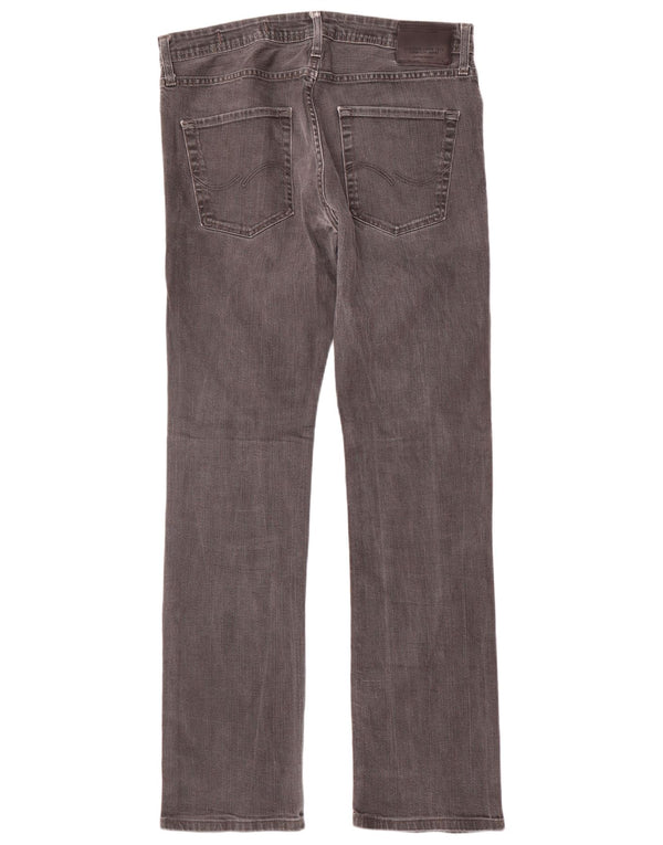 Jack & Jones Jean Droit Homme W34 L36 Gris Coton