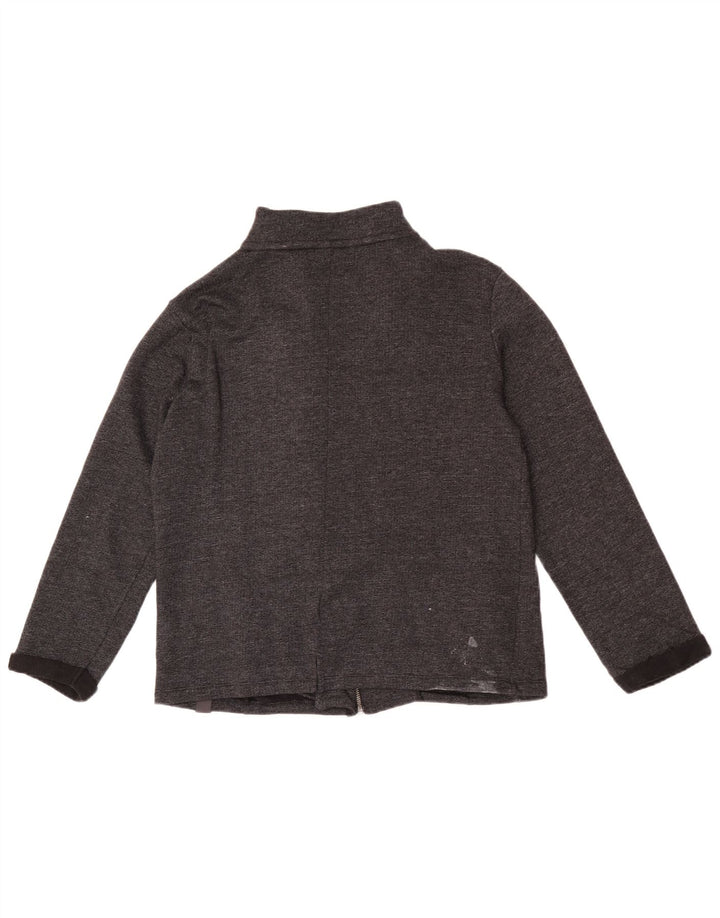 Freddy Veste de survêtement surdimensionnée pour femme UK 10 Small Gris Coton