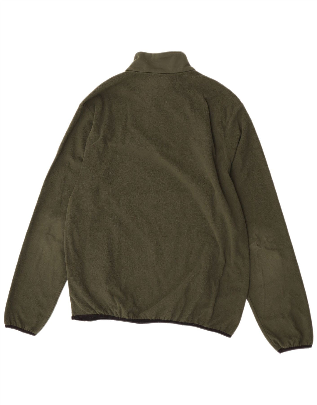 Kappa Pull Polaire Col Zippé Femme XL Kaki Polyester