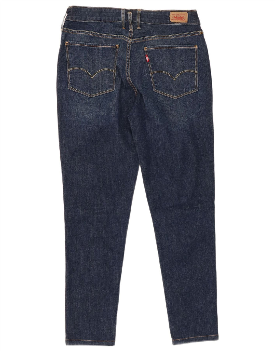 LEVI'S Jean skinny crop legging femme W30 L26 coton bleu