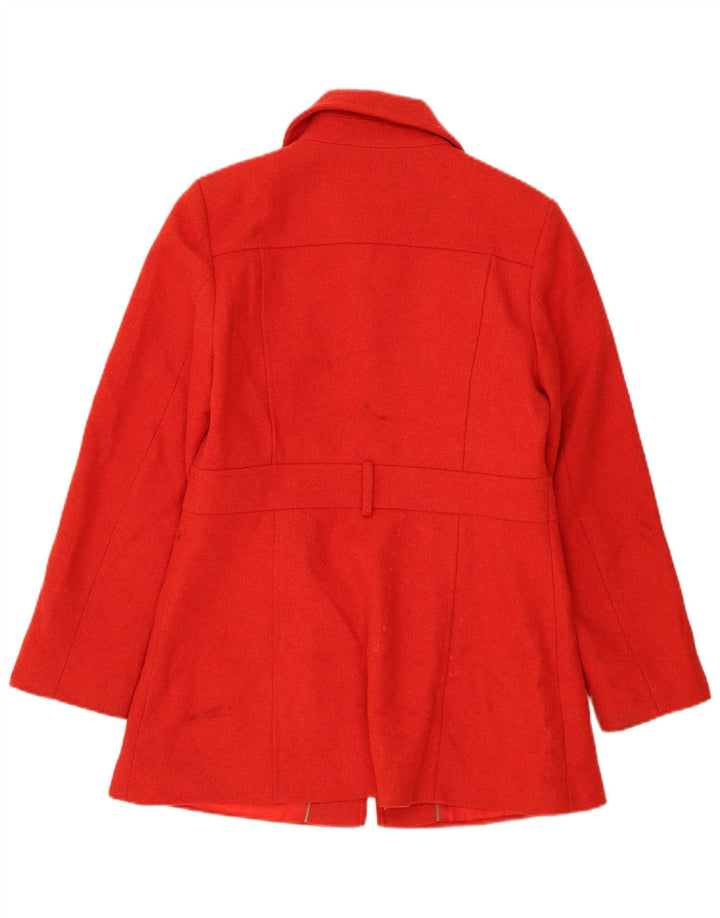 Marks & Spencer Pardessus pour femme UK 12 Acrylique rouge moyen