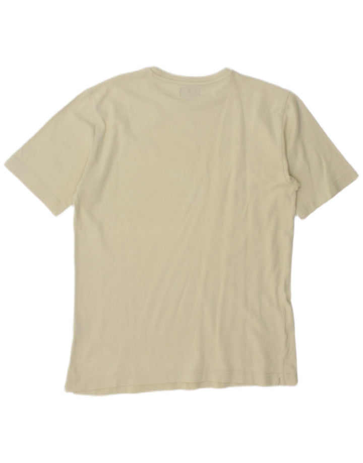 Kappa T-Shirt Homme Beige Moyen Coton