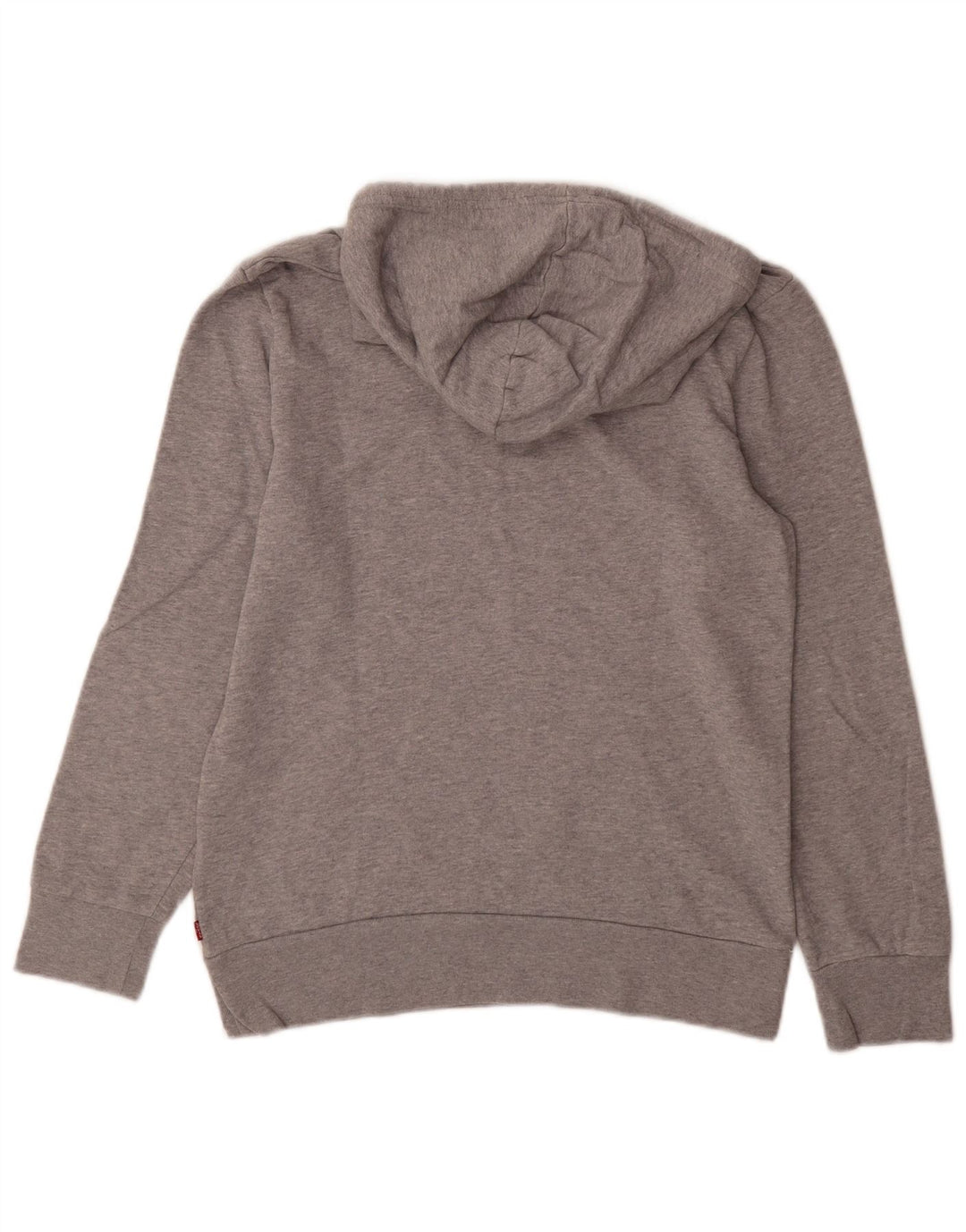LEVI'S Pull à Capuche Graphique Homme Petit Gris Coton