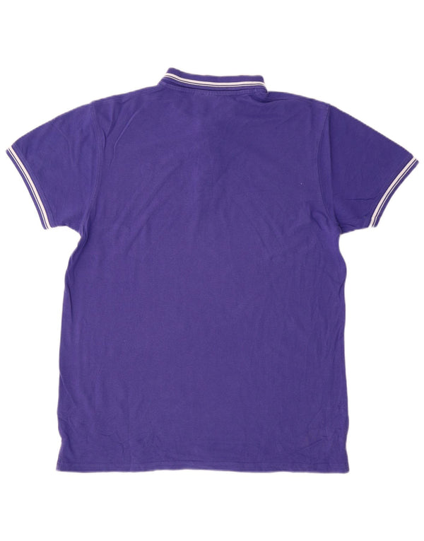 Sergio Tacchini Polo Homme XL Violet Coton