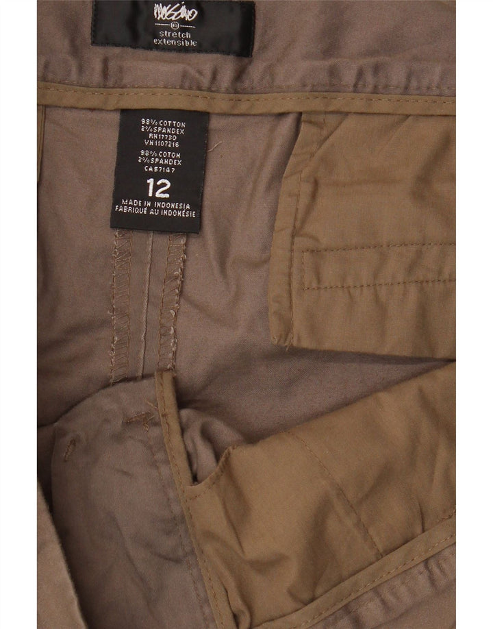 MOSSIMO Womens Chino Shorts US 12 Large W34  Brown Cotton Vintage Mossimo and Second-Hand Mossimo from Messina Hembry 