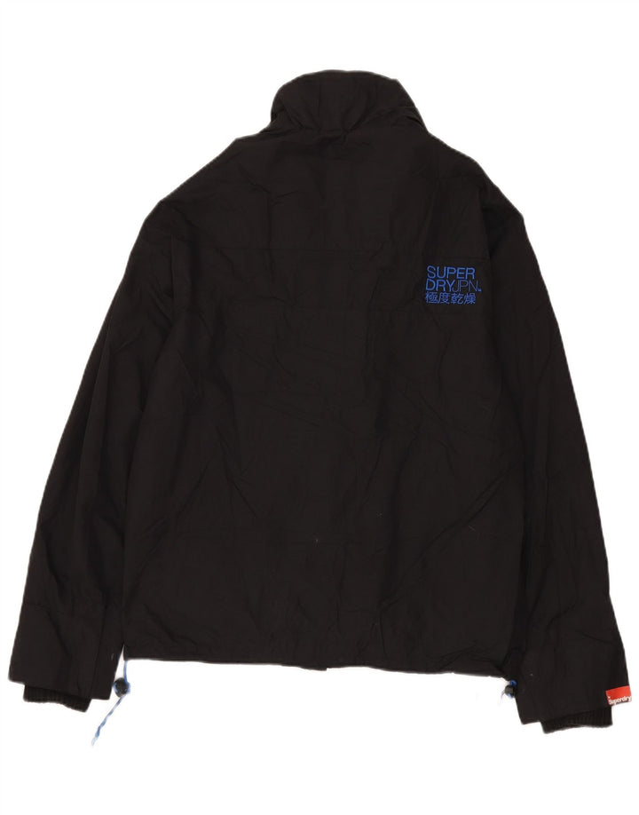 Superdry Veste Coupe-Vent The Windcheater Homme Noir Moyen Nylon