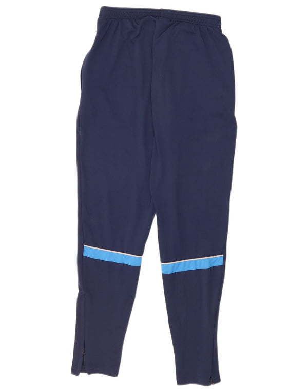 Pantalon de survêtement Nike Dri Fit pour homme en polyester color block bleu marine moyen