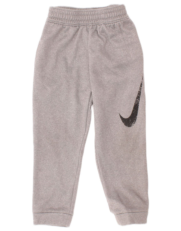 Pantalon de survêtement Nike Dri Fit Graphic pour garçon 2-3 ans gris moucheté