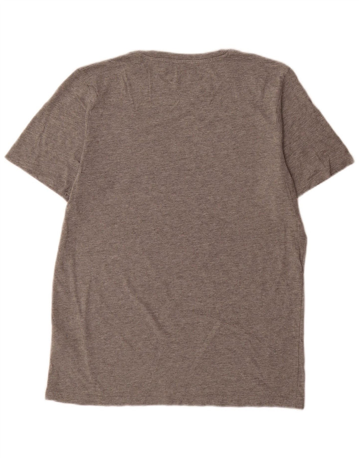 Jack & Jones T-Shirt Graphique Homme Grand Gris Coton