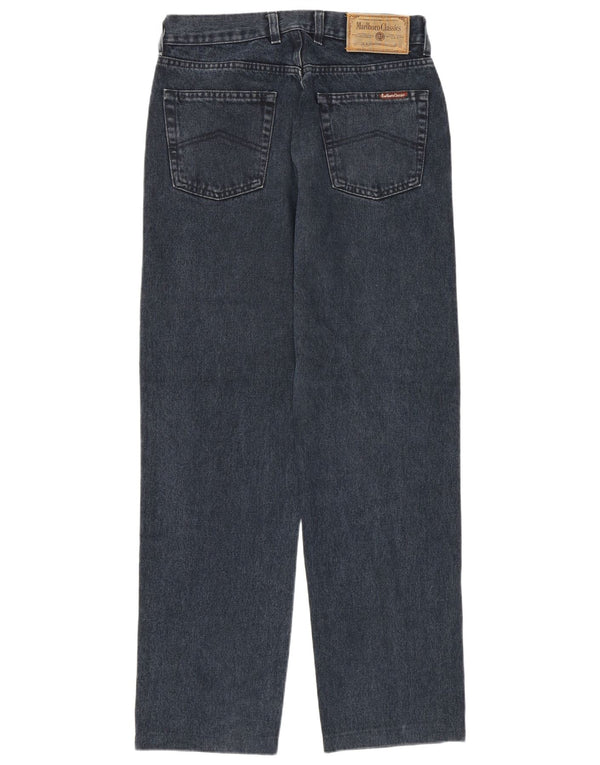 Marlboro Classics Jean droit homme W31 L30 bleu marine coton