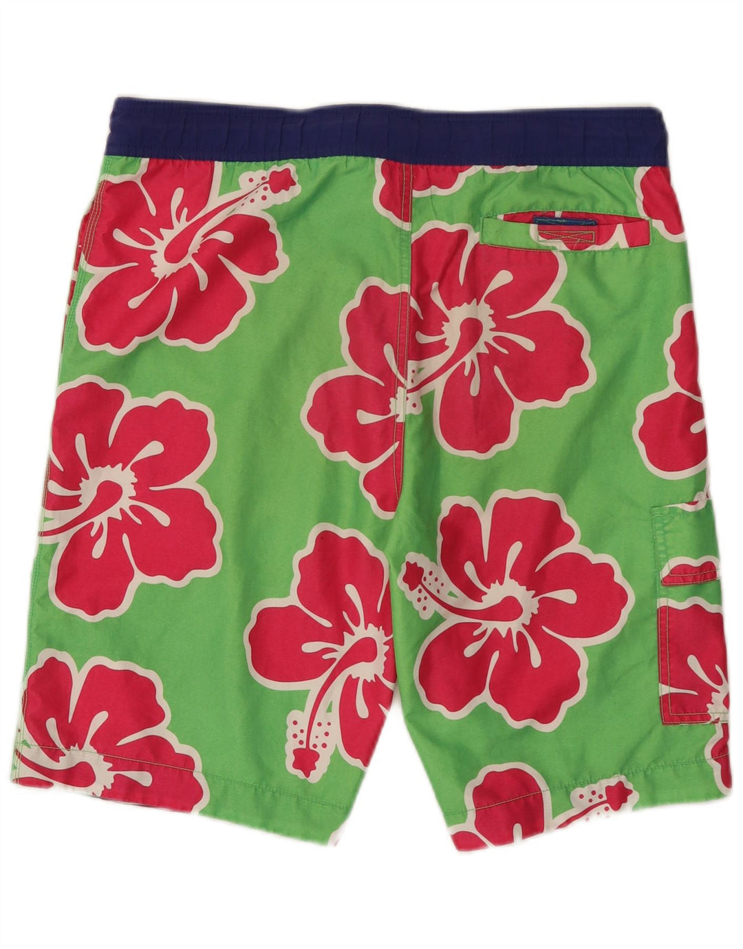 TOMMY HILFIGER Short de Bain Homme Petit Vert Floral Polyester