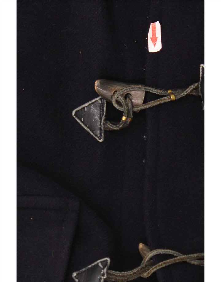 Barbour Duffle Coat à capuche pour homme UK 36 Petite laine bleu marine
