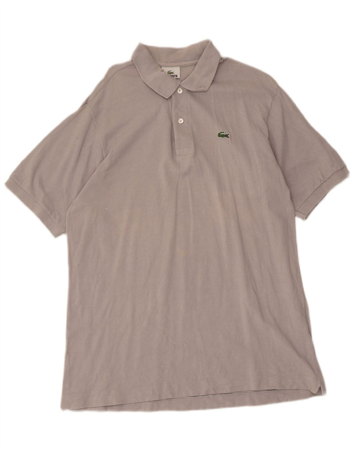 Lacoste Polo Homme Taille 6 XL Coton Gris