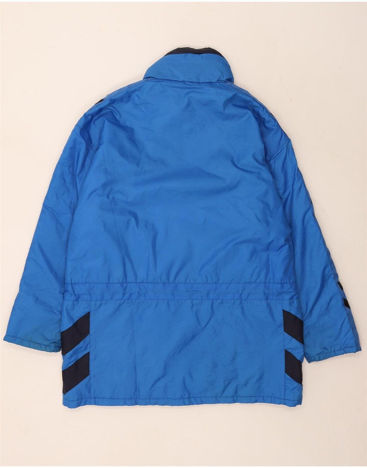 Hummel Veste coupe-vent graphique coupe ample pour homme UK 38 Bleu moyen