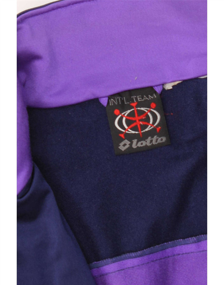 Lotto Veste de Survêtement Graphique pour Homme Large Bleu Marine Colorblock