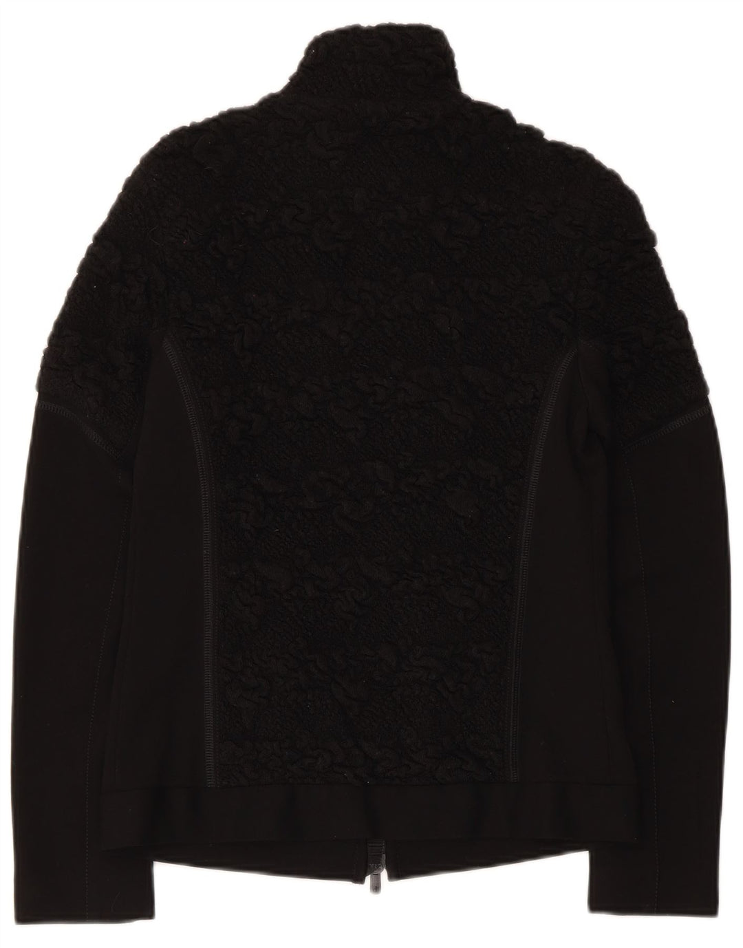 Beate Heymann Pull cardigan pour femme UK 10 Petite laine noire