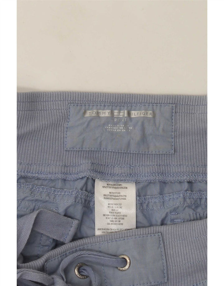 Tommy Hilfiger Pantalon Capri Femme Moyen W30 L22 Bleu Coton