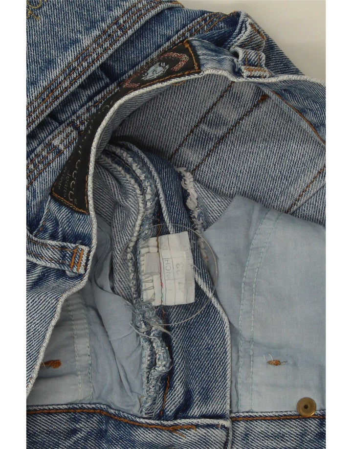 Roccobarocco Jupe en Jean Femme W33 Grand Bleu Coton