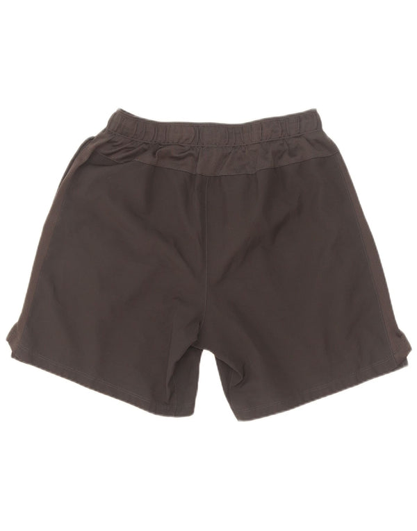 Short de sport Nike Dri Fit Homme Gris Moyen Polyester