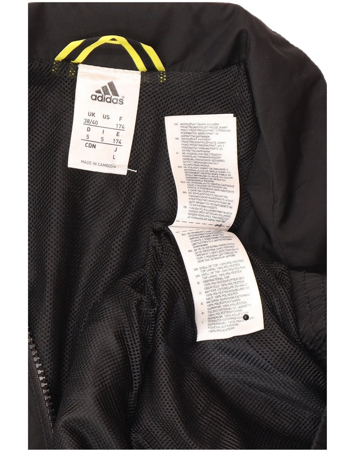 Adidas Veste de survêtement pour homme UK 38/40 Noir moyen Colourblock