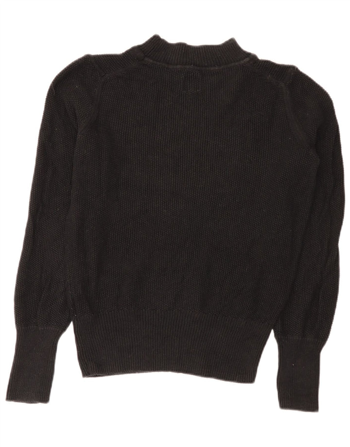 Gap Pull col roulé pour femme UK 14 en coton noir moyen