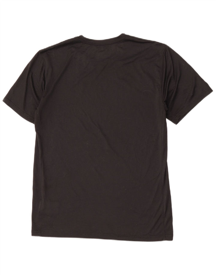 Nike Hommes Dri Fit T-Shirt Haut Noir Moyen Polyester