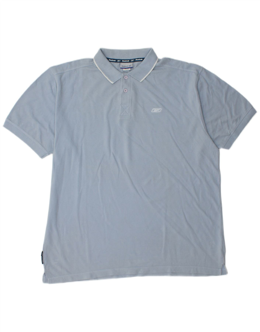 REEBOK Polo Homme XL Bleu Coton