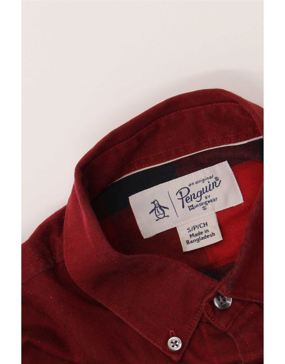 Penguin Chemise Homme Petit Bordeaux