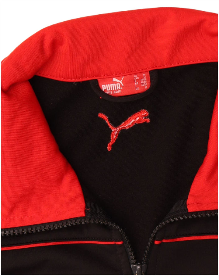 Puma Veste de Survêtement Graphique Homme Noir Moyen Polyester