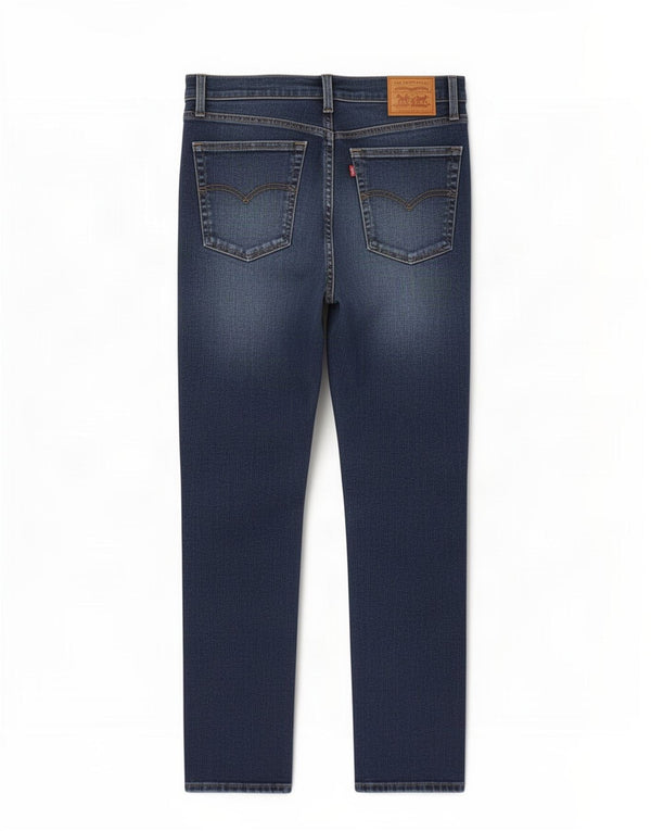 Levi's Jean skinny taille haute 721 pour femme US 14 XL W28 L26 Bleu coton