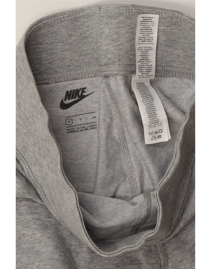 Leggings graphiques Nike pour femmes UK 10 petit coton gris