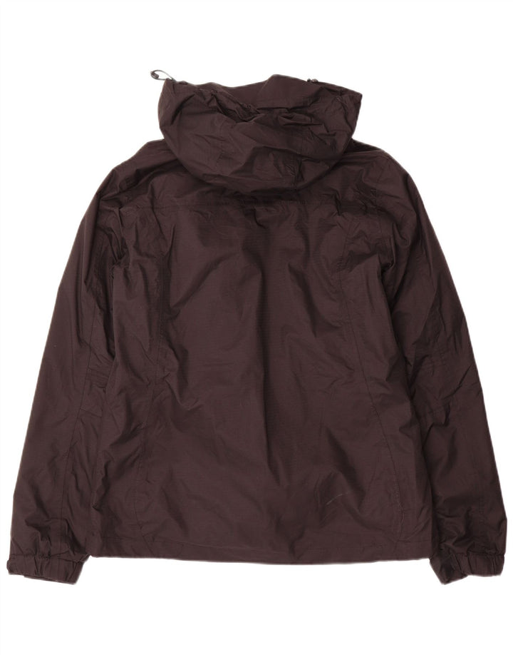 Mountain Warehouse Veste de pluie à capuche pour femme UK 10 Small Noir Nylon