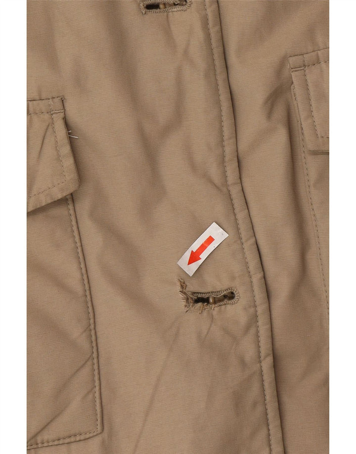Woolrich Veste utilitaire à capuche pour fille 11-12 ans Beige