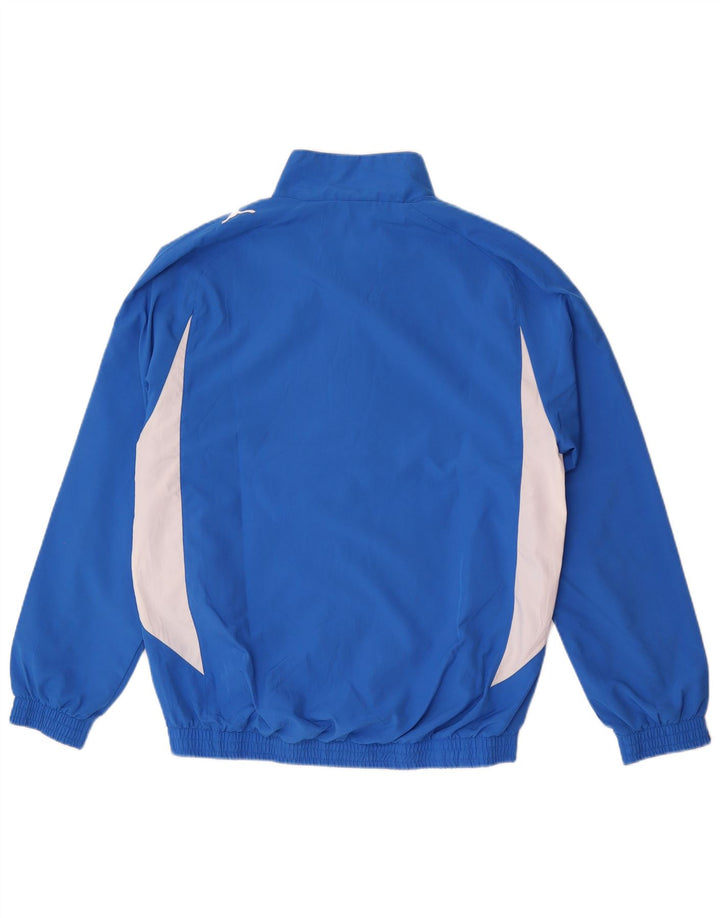 Puma Veste de survêtement pour homme Petit Bleu Colorblock Polyester Sports