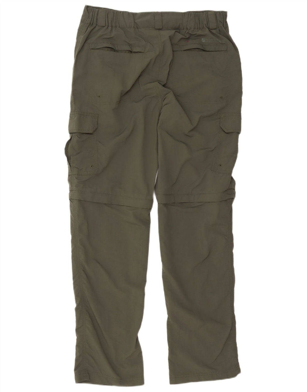 Mountain Warehouse Pantalon cargo droit pour homme W34 L32 Vert Polyester