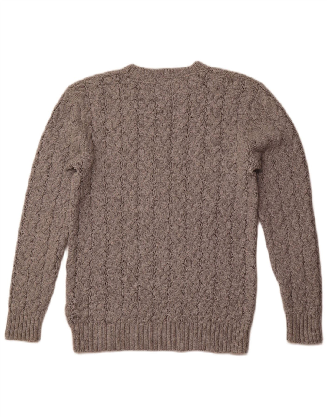 TOMMY HILFIGER Pull à col rond coupe classique pour homme Petit gris coton