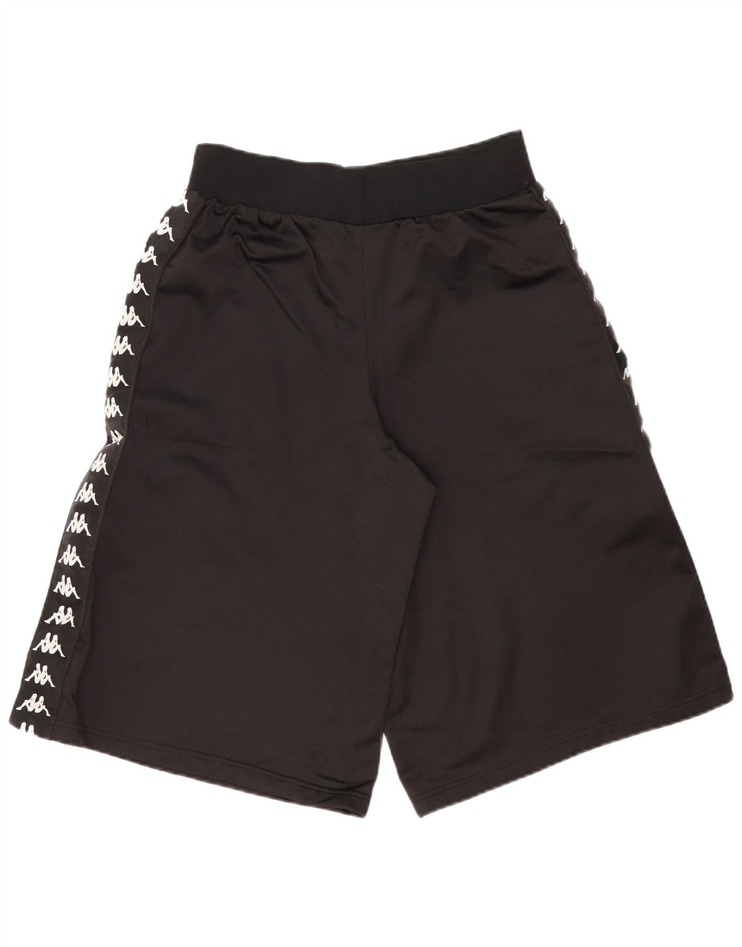 Kappa Short de Sport Graphique Homme Petit Noir