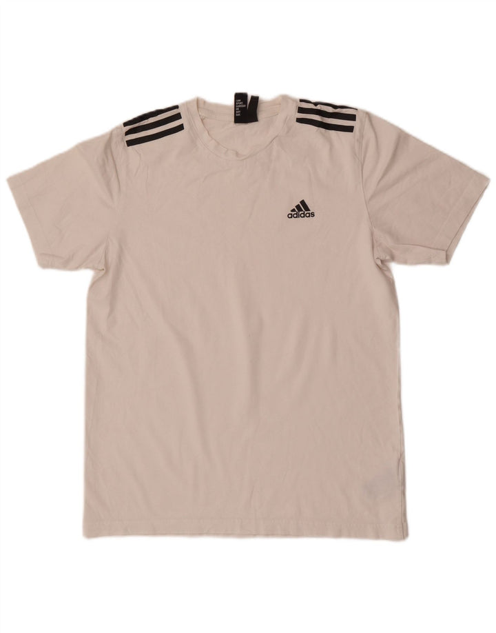 Adidas T-Shirt Homme Haut Petit Coton Blanc