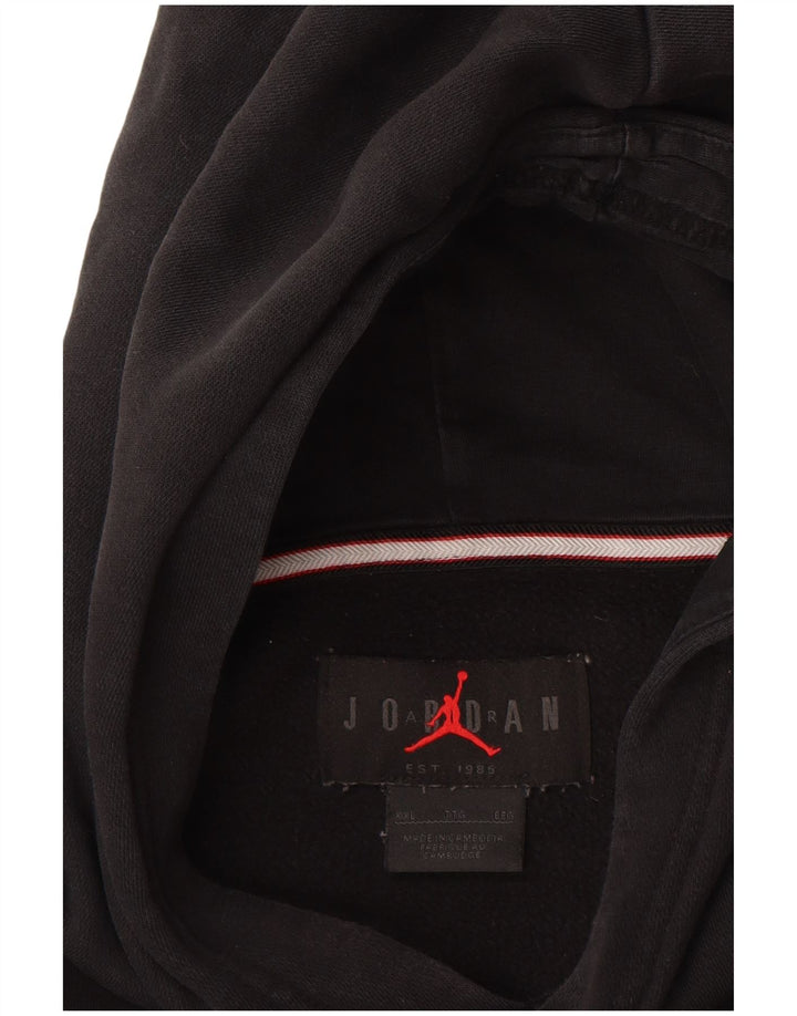 Jordan Pull à capuche pour homme 2XL en coton noir
