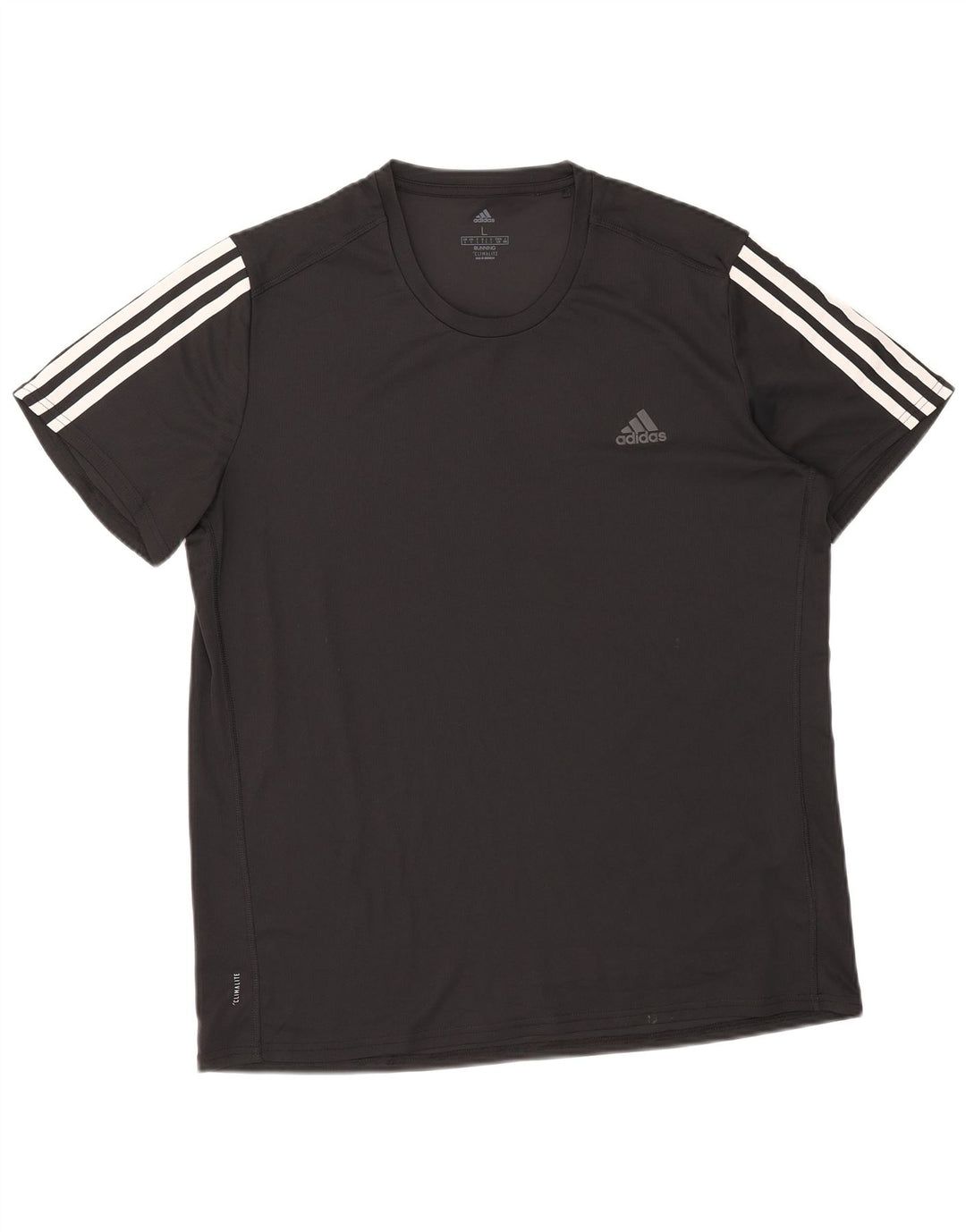 Adidas Hommes Climalite T-Shirt Haut Grand Noir Polyester