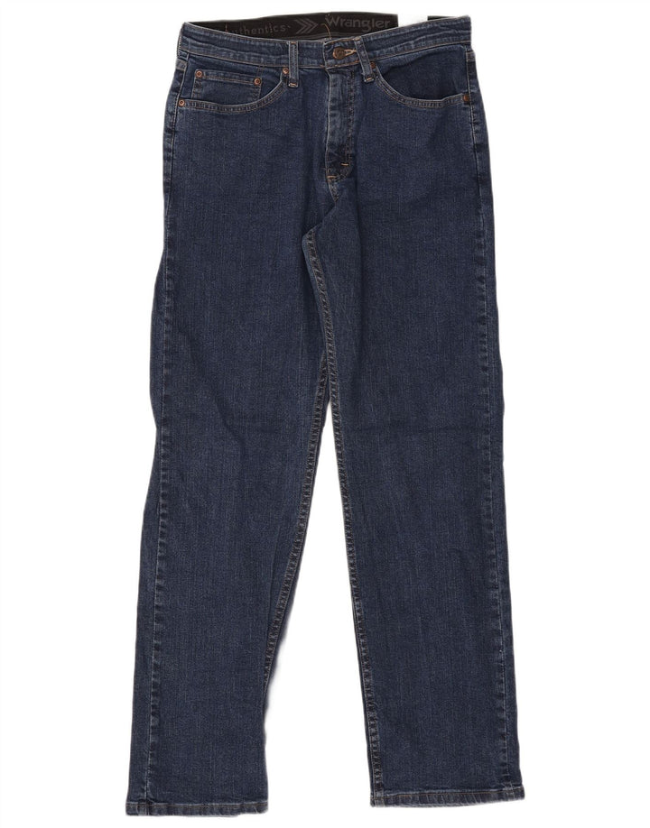 WRANGLER Jean droit homme W30 L32 bleu coton