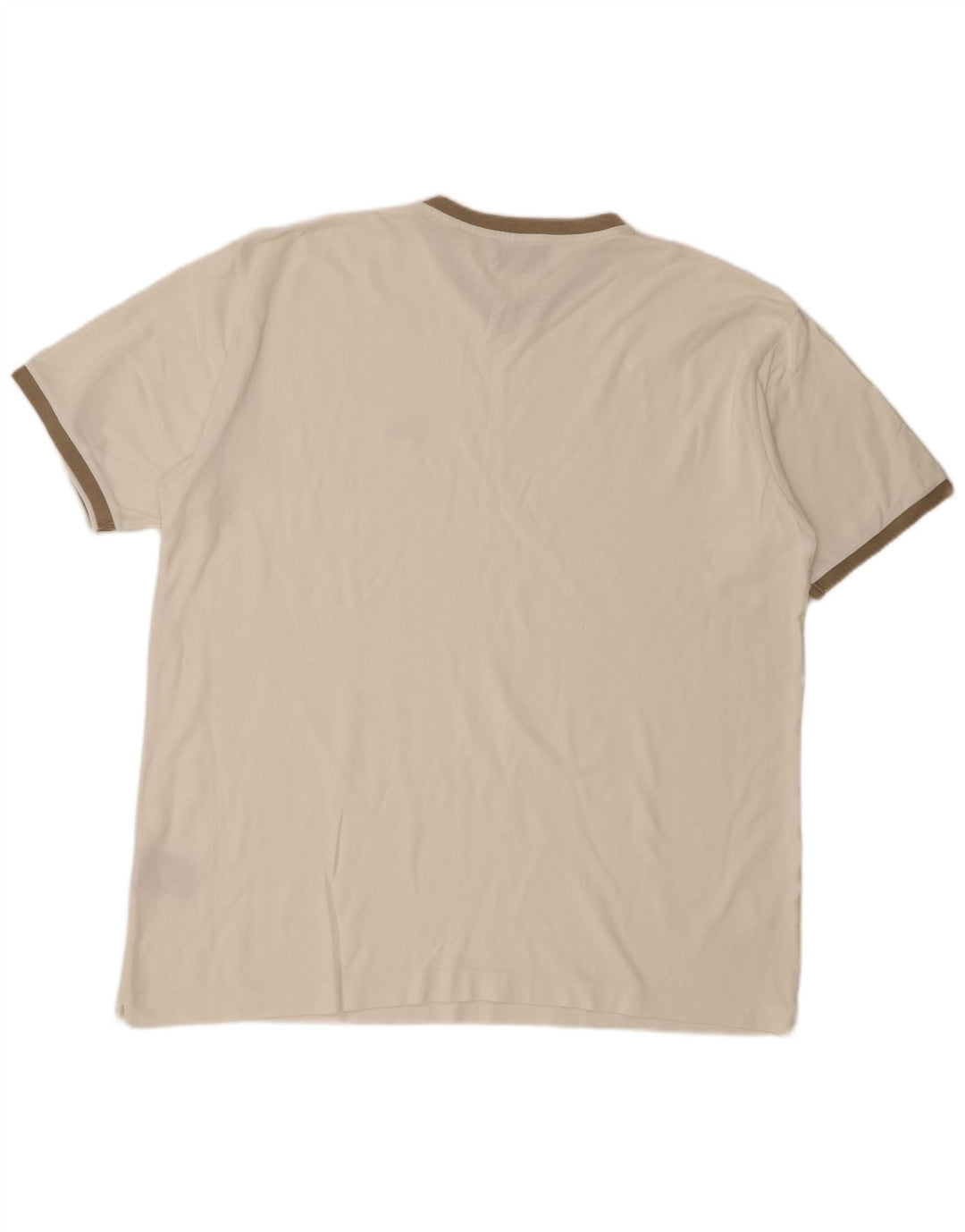 Kappa T-Shirt Homme Top 2XL Blanc Coton