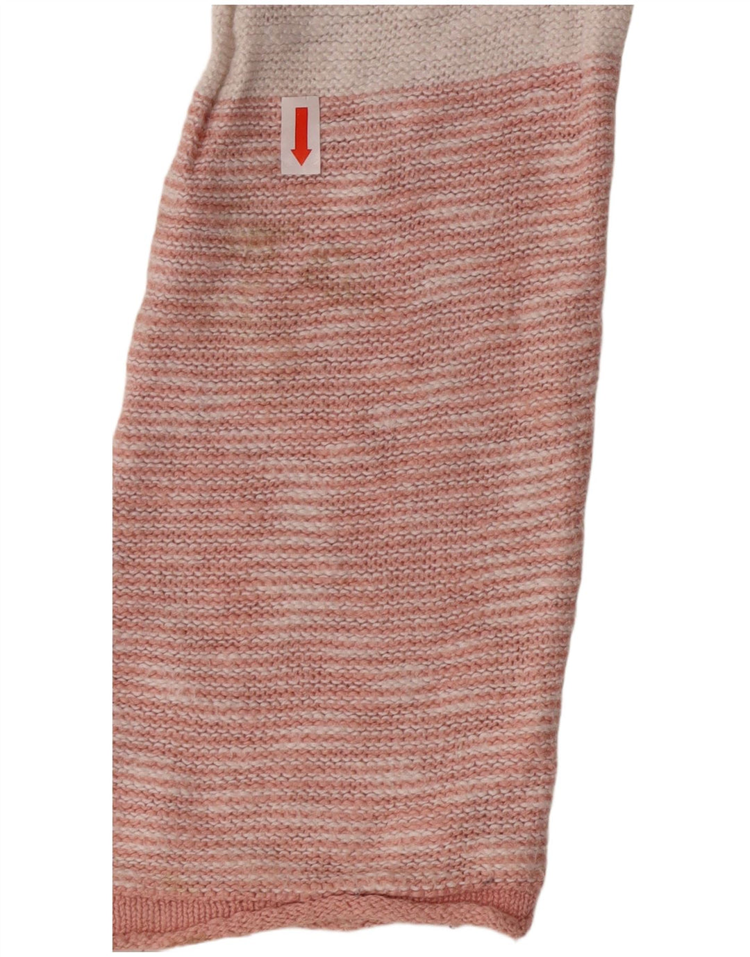 Billabong Pull col bateau pour femme UK 10 Petit coton rayé rose