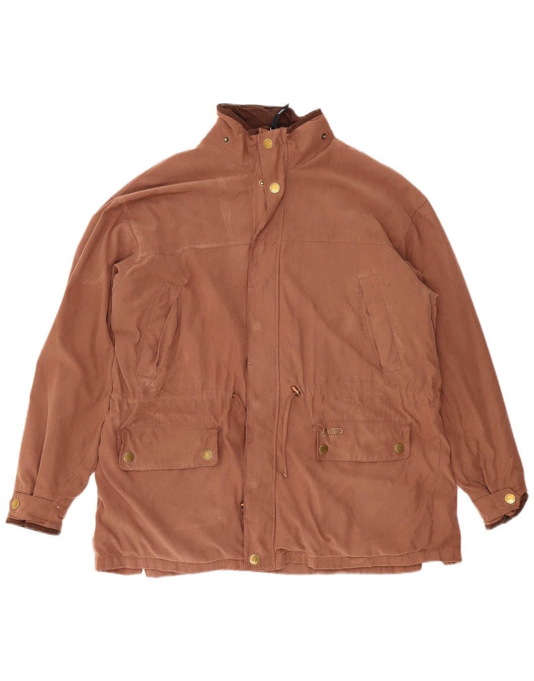 Musto Veste coupe-vent pour homme UK 40 Large Marron Polyester