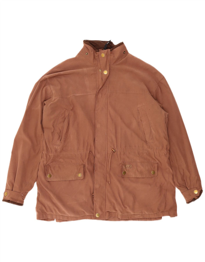 Musto Veste coupe-vent pour homme UK 40 Large Marron Polyester